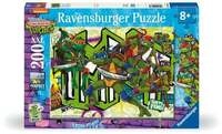 Kinderpuzzle 200 XXL Teile - Teenage Mutant Ninja Turtles - Die unbesiegbaren
