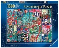 Erwachsenenpuzzle 1500 Teile - Die Elfenfabrik