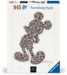 Erwachsenenpuzzle 940 Teile - Disney Micky Maus - Shaped Mickey