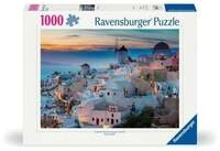 Erwachsenenpuzzle 1000 Teile - Abend &uuml;ber Santorini