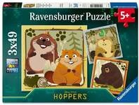 Kinderpuzzle 3x49 Teile - Mabels Abenteuer