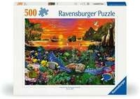 Erwachsenenpuzzle 500 Teile - Schildkr&ouml;te im Riff