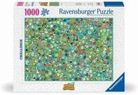 Erwachsenenpuzzle 1000 Teile - Challenge Animal Crossing