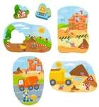 4 erste Puzzles - Baustelle