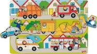 Hintergrundbildpuzzle Auf der Stra&szlig;e