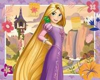 Kinderpuzzle 48 Teile - Disney Prinzessinnen - Prinzessin Rapunzel