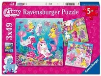 Kinderpuzzle 3x49 Teile - Lissy Pony - Zauberhafte Welten!