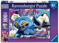 Kinderpuzzle 100 XXL Teile - KPop Demon Hunters - Derpy Tiger & Sussie Bird