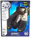 4D Build - Batmobile - detailreicher 3D-Modellbausatz aus hochwertigem Karton,...