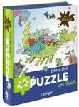 Die Olchis. Puzzle im Buch. Feuerstuhl. 300 Teile, Format 48 x 24 cm