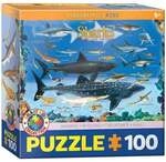 Sharks 100 Pieces Eurographics Kids 5+