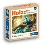 Holzpuzzle - Mystischer Pfau 505 Teile