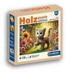 Holzpuzzle - Katze im Garten 150 Teile
