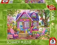 Schmidt 58061 - Ein H&auml;uschen zum Verlieben, Puzzle, 1000 Teile