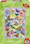 Schmidt 58066 - Schmetterlingstreiben, Puzzle, 1000 Teile