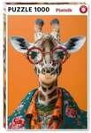 Crazy Giraffe - 1000 Teile Puzzle