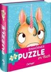 Einh&ouml;rner. Puzzle im Buch. 100 Teile