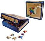 Artefakt Holzpuzzle 2 in 1 Papagei, 172 Teile, in magnetischer Klappschachtel