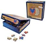 Artefakt Holzpuzzle 2 in 1 L&ouml;we, 177 Teile, in magnetischer Klappschachtel