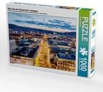 CALVENDO Puzzle Blick &uuml;ber die K&ouml;nigstra&szlig;e in Stuttgart 1000 Teile Lege-Gr&ouml;&szlig;e