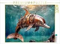 CALVENDO Puzzle Dieter, der Delfin 1000 Teile Lege-Gr&ouml;&szlig;e 64x48cm Foto-Puzzle...