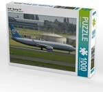 CALVENDO Puzzle KLM - Boeing 737 1000 Teile Lege-Gr&ouml;&szlig;e 64 &times; 48 cm Foto-Puzzle f&uuml;r