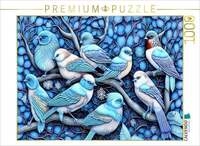 CALVENDO Puzzle Winterversammlung 1000 Teile Lege-Gr&ouml;&szlig;e 64x48cm Foto-Puzzle...