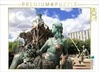 CALVENDO Puzzle Neptunbrunnen am Alexanderplatz in Berlin 1000 Teile...