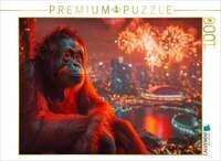 CALVENDO Puzzle Olli der Orang-Utan 1000 Teile Lege-Gr&ouml;&szlig;e 64x48cm Foto-Puzzle...