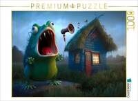 CALVENDO Puzzle Operetten Frosch 1000 Teile Lege-Gr&ouml;&szlig;e 64x48cm Foto-Puzzle...