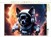 CALVENDO Puzzle Chihuahua Raumfahrer im Universum 1000 Teile Lege-Gr&ouml;&szlig;e...