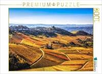 CALVENDO Puzzle Herbstliches Panorama &uuml;ber die sanft eingebetteten Weinreben in