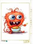 CALVENDO Puzzle Spagettimonster bittet zu Tisch 1000 Teile Lege-Gr&ouml;&szlig;e 64x48cm