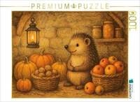 CALVENDO Puzzle Vorratsgl&uuml;ck - Der Igel und sein Keller 1000 Teile Lege-Gr&ouml;&szlig;e