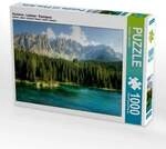 CALVENDO Puzzle Karersee - Latemar - Karerpass 1000 Teile Lege-Gr&ouml;&szlig;e 64x48cm
