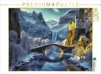 CALVENDO Puzzle Winterlandschaft 1000 Teile Lege-Gr&ouml;&szlig;e 64x48cm Foto-Puzzle...