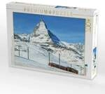 CALVENDO Puzzle Gornergratbahn vor dem majest&auml;tischen Mattherhorn 1000 Teile