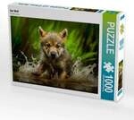 CALVENDO Puzzle Der Wolf 1000 Teile Lege-Gr&ouml;&szlig;e 64x48cm Foto-Puzzle f&uuml;r...