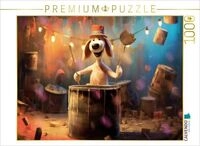 CALVENDO Puzzle Hund Balou schl&auml;gt die Pauke 1000 Teile Lege-Gr&ouml;&szlig;e 64x48cm