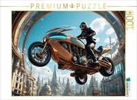 CALVENDO Puzzle Flug-Quad in Schwebeposition 1000 Teile Lege-Gr&ouml;&szlig;e 64x48cm