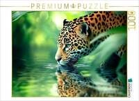 CALVENDO Puzzle Majest&auml;tischer Jaguar 1000 Teile Lege-Gr&ouml;&szlig;e 64x48cm...