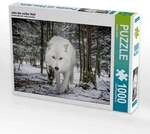 CALVENDO Puzzle John der wei&szlig;er Wolf 1000 Teile Lege-Gr&ouml;&szlig;e 64x48cm...