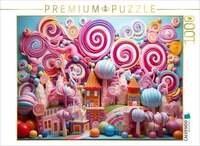 CALVENDO Puzzle Bonbons und Lollis im &Uuml;berfluss 1000 Teile Lege-Gr&ouml;&szlig;e 64x48cm