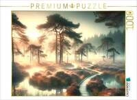 CALVENDO Puzzle Geheimnisse des Pietzmoors 1000 Teile Lege-Gr&ouml;&szlig;e 64x48cm
