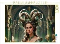 CALVENDO Puzzle Widder 21. M&auml;rz - 20. April 1000 Teile Lege-Gr&ouml;&szlig;e 64x48cm