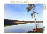 CALVENDO Puzzle Akzeptanz statt Widerstand - Baum an den Osterseen 1000 Teile