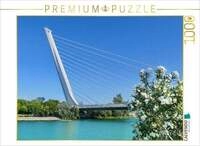 CALVENDO Puzzle Sevillia, Puente del Alamillo 1000 Teile Lege-Gr&ouml;&szlig;e 64x48cm
