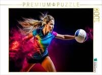 CALVENDO Puzzle Ein Motiv aus dem Kalender Volleyball und Motivation 1000 Teile