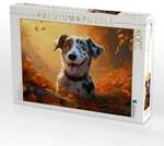 CALVENDO Puzzle Lupus im September 1000 Teile Lege-Gr&ouml;&szlig;e 64x48cm Foto-Puzzle...