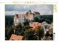 CALVENDO Puzzle Burg Hohnstein 1000 Teile Lege-Gr&ouml;&szlig;e 64x48cm Foto-Puzzle f&uuml;r
